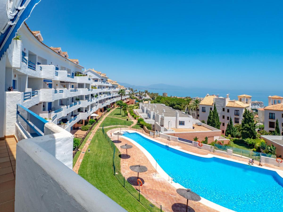 2307-Amazing 2Bedrooms Sea View Pool View Manilva Eksteriør bilde