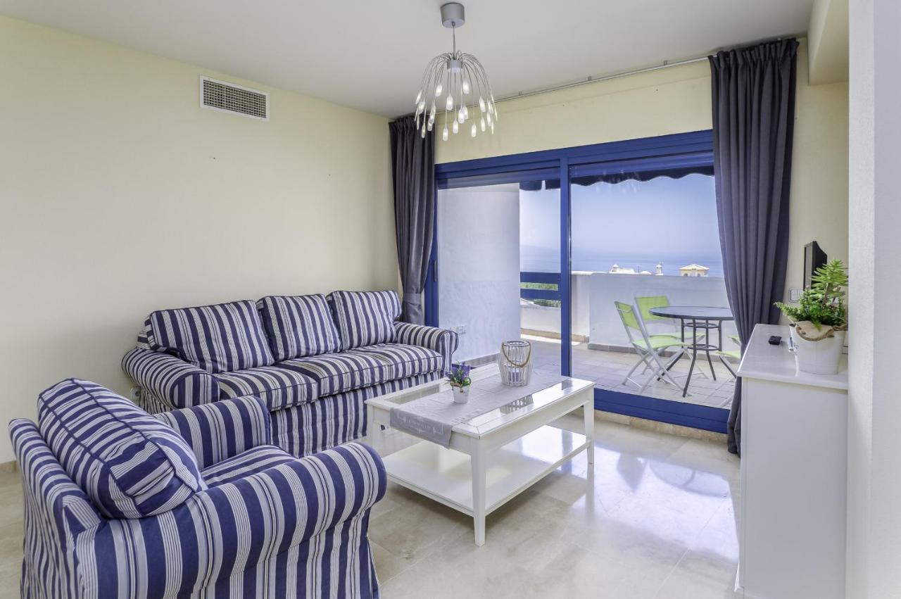2307-Amazing 2Bedrooms Sea View Pool View Manilva Eksteriør bilde